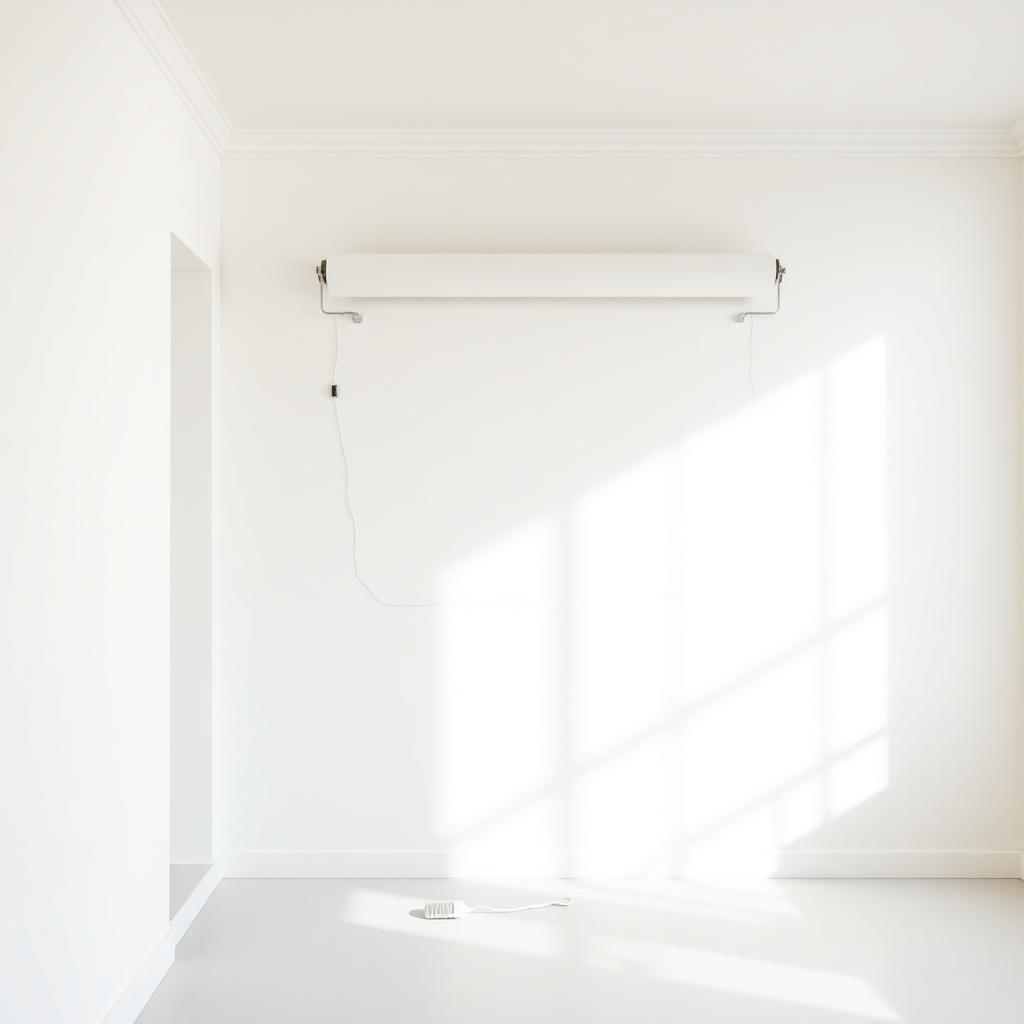 Fresh interior wall painting